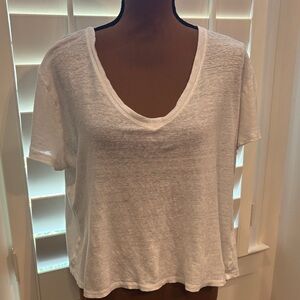 J. Crew linen tee